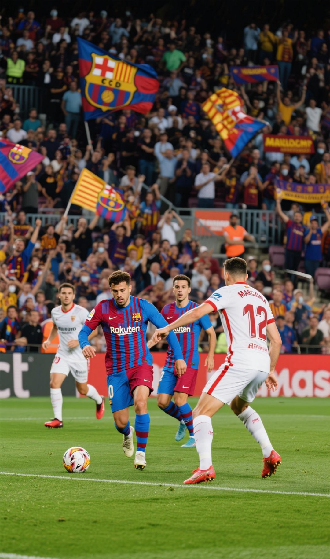 巴塞罗那门将连续立下关键扑救，状态火热